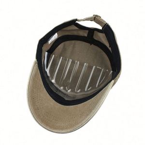 Washed Hat Wholesale Spring Summer Autumn New <b>Flat</b> <b>Cap</b> Outdoor Cadet <b>Men</b> <b>Cap</b> With Fashion Label - Product Image 6
