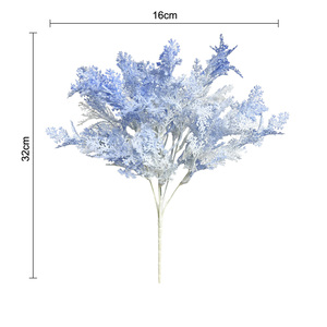Foglie Artificiali Colorate in Seta, Foglie Verdi, Rosa e Rosse per Decorazioni Domestiche, Soggiorno, Matrimoni e Composizioni Floreali - Product Image 6