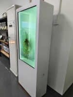 Pantalla Digital 3D Vertical de 55 Pulgadas para Interiores, con Animación y Función de Texto, para Tiendas Minoristas y Exposiciones