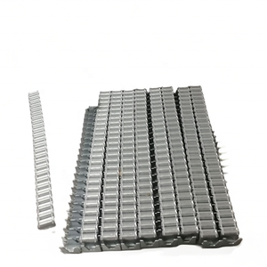 Clôture <span class=keywords><strong>de</strong></span> sécurité rasoir matelas attache Clip M65 agrafes CL-73 barbelé maille acier argent lisse GB plat Cage coq 19mm - Product Image 1