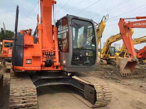Excavadora pequeña de marca japonesa, excavadora usada, Hitachi zx135us, Hitachi Zx135, excavadora en venta, maquinaria de China, dirección deslizante - Product Image 5