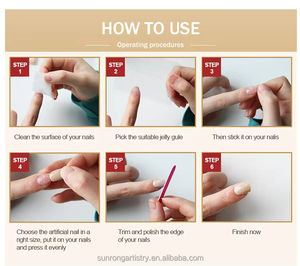 <span class=keywords><strong>Uñas</strong></span> Postizas Hechas a Mano al por Mayor para el Día de <span class=keywords><strong>San</strong></span> Valentín, Diseño de Corazón Negro con Puntos, Suministros para Vendedores de <span class=keywords><strong>Uñas</strong></span> Postizas - Product Image 4