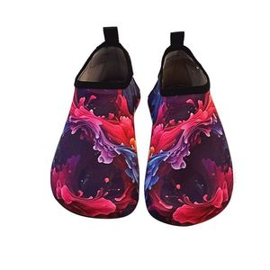 Chaussures aquatiques unisexes à séchage rapide avec semelle souple antidérapante et motif imprimé, idéales pour la marche aquatique en extérieur, la randonnée en rivière, le fitness et le yoga en intérieur - Product Image 3