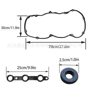 ปะเก็นฝาครอบวาล์ว BMW 11120030496 11129070990 ยางสำหรับซีรีส์ 357 X3 X5 อะไหล่ทดแทนใหม่ - Product Image 5