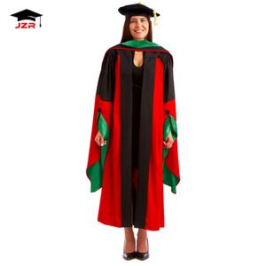 Robe de doctorat académique universitaire personnalisée avec capuche et pampille - Product Image 2