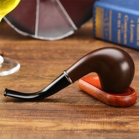 Pipe à fumer en résine Qianxun en stock, vente en gros, pipe à tabac portable, vente directe du fabricant, accessoires pour fumeurs