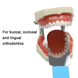 Miroir orthodontique dentaire, miroir photo double face, outils de laboratoire dentaire en acier inoxydable - Product Image 3