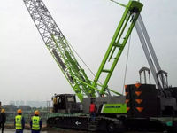 Zoomlion ZCC5000 Foldable Mini Spider Crane With Crawler 450Ton Crawler Cranes With Cheaper Price