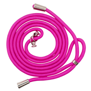 เชือกผูกผมสีบานเย็นพร้อมปลายโลหะสำหรับจัดแต่งทรงผมและถักเปีย - Product Image 2