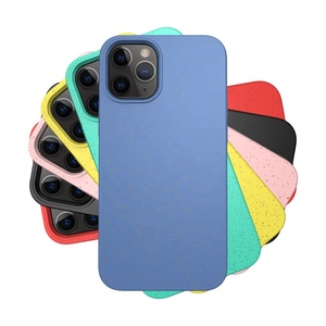 <span class=keywords><strong>De</strong></span> Paille <span class=keywords><strong>De</strong></span> Blé Naturel Cas Écologique Housse <span class=keywords><strong>De</strong></span> Téléphone Portable Pour iphone 12/11/11 Pro/ 11 Pro max/X /XR /XS Max - Product Image 3