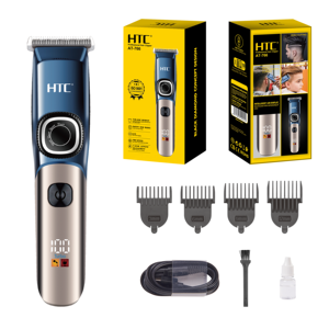 HTC AT-766 <span class=keywords><strong>Precio</strong></span> <span class=keywords><strong>de</strong></span> fábrica Cortadora <span class=keywords><strong>de</strong></span> peluquero profesional Cortadora <span class=keywords><strong>de</strong></span> <span class=keywords><strong>pelo</strong></span> eléctrica inalámbrica recargable - Product Image 1