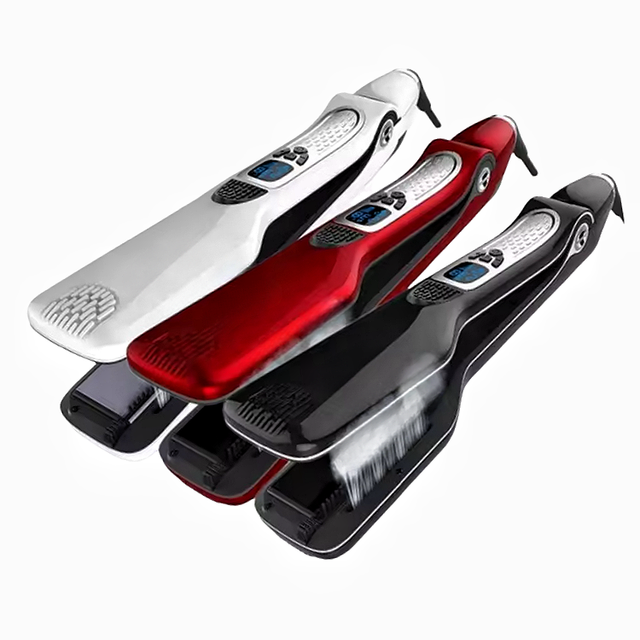 Professional Strong Steam Hair Straightener Flat Iron Steam Flat Iron Steam Vapor Hair Straightener