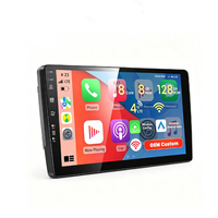 Écran 2.5D Android pour voiture, navigation 9 pouces, 8G 128G, CarPlay sans fil, Android Auto, DSP 48 bandes, GPS, WiFi, radio FM AM RDS, autoradio