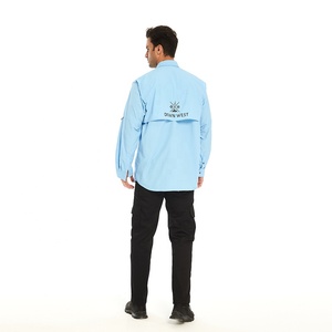 <span class=keywords><strong>Camisa</strong></span> de Pesca Tejida para Hombre, Protección Solar <span class=keywords><strong>PFG</strong></span> Omni-shade UPF 50, Manga Larga, Casual, 100% Nailon, Estilo Bahama - Product Image 4
