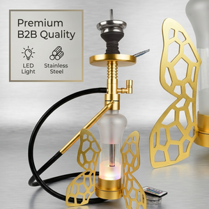 Nueva Barra de Hookah con Diseño de Mariposa Árabe y KTV Hookah Shisha, Shisha Moderna - Product Image 1