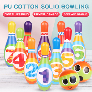 Niños de 2 a 4 años de edad, bebé, deportes de interior/exterior, pelota de algodón PU, juguete <span class=keywords><strong>para</strong></span> desarrollo de inteligencia, pelota, deportes, pelota de bolos, Juguetes - Product Image 2