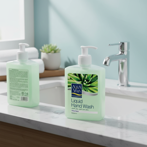 Jabón líquido antiséptico para manos AquaVera de 500ml, jabón de inodoro a base de agua certificado ISO 9001 para adultos, ingrediente químico - Product Image 3