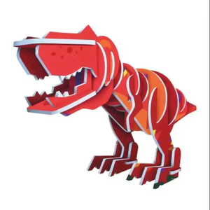 Nouveauté : 29 pièces de puzzle 3D à assembler, jouets <span class=keywords><strong>dinosaures</strong></span> pour enfants, jeux de puzzle, modèles d'animaux - Product Image 1