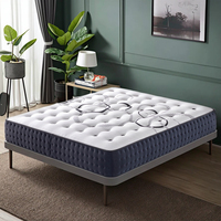 Vente en ligne de matelas pour lit double King Queen Size comprimé sous vide matelas à ressorts ensachés en mousse