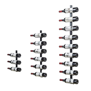 Casier à vin mural de 9 bouteilles, détachable, pour cuisine, salle à manger, bar, élégant - Product Image 1
