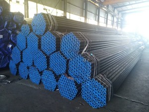 Estándar de fábrica longitud bisel termina ASTM A106/API 5L <span class=keywords><strong>sch</strong></span> <span class=keywords><strong>40</strong></span> negro tubería de acero sin costura - Product Image 3