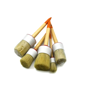 Vente directe 2 pouces Mini Kit de plateau de <span class=keywords><strong>peinture</strong></span> <span class=keywords><strong>rouleau</strong></span> en mousse haute densité manche en bois bricolage poils de qualité pour le polissage pour les enfants - Product Image 6