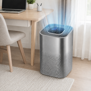 Purificador de Aire Doméstico con Filtro HEPA 11 99.9% y Aniones, con Fotocatalizador UV para Mascotas y Humo, el Más Vendido - Product Image 1