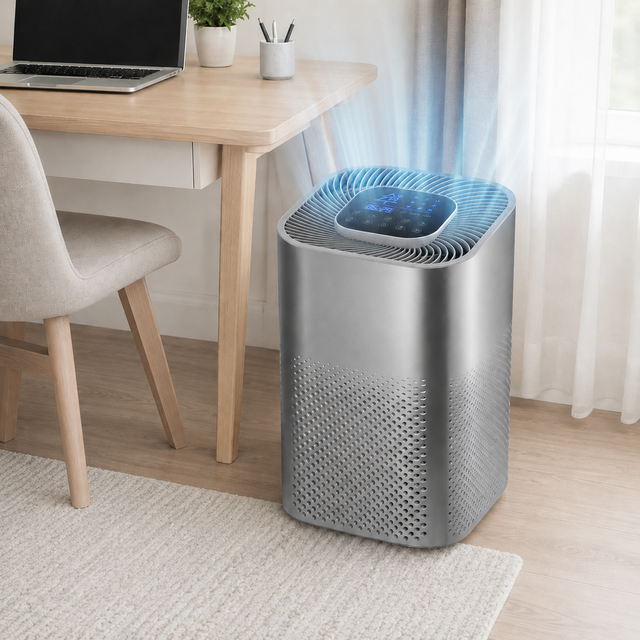 Best-selling 99.9% Kill Hepa 11 50M Anion Household Air Purifiers with UV Photocatalyst Filter for Pets Smoke Air Cleaner