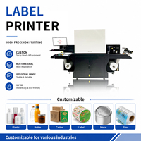 Nouvelle imprimante d'étiquettes à jet d'encre UV automatique haute vitesse 600 DPI 50m/min Garantie 1 an Impression d'étiquettes adhésives