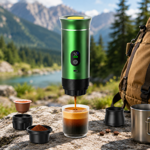 Wholesale OEM <b>Portable</b> <b>Coffee</b> Capsule Machine USB Heated 150ml Mini Espresso for Outdoor & Office Scenarios - Product Image 1