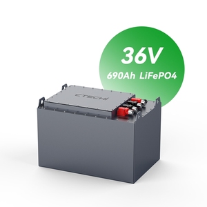 แบตเตอรี่ลิเธียมไอออนแบบกำหนดเองได้เต็มรูปแบบ 36V 48V 400Ah 600Ah 690Ah สำหรับรถบรรทุกหนัก แบตเตอรี่ขับเคลื่อนกำลังสูง - Product Image 2