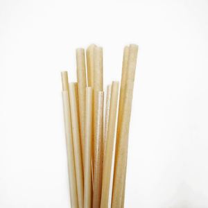 หลอดดูดน้ำ PLA ย่อยสลายได้ทางชีวภาพ ขนาด 200 มม. ยาว 230 มม. หลอดจากชานอ้อยแบบใช้แล้วทิ้ง พร้อมกระดาษห่อ - Product Image 4