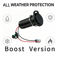 Nouvelle prise d'alimentation CC Starlink Mini 105W version Boost, connecteur de câblage encastré étanche IP67 pour camping-car, bateau, camion, véhicule