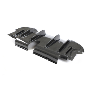 Spoiler Labbro Diffusore Paraurti Posteriore Auto in Fibra di Carbonio per <span class=keywords><strong>Alfa</strong></span> Romeo Giulia Quadrifoglio <span class=keywords><strong>Berlina</strong></span> 4 Porte 2017-2020 - Product Image 6