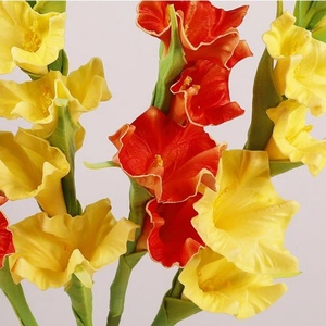 22ft <span class=keywords><strong>2026</strong></span> İlkbahar Yeni Gelenler Yapay PU Gerçekçi Gladiolus Su Geçirmez İskandinav Tarzı Düğün Sevgililer Günü Ev Vazosu - Product Image 2