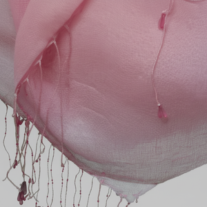 100% soie Pashmina châle réversible Style européen carré écharpe nouveau motif coton tissu pour adultes pour l'automne - Product Image 1