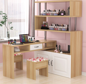 Table de manucure réglable pour salon de beauté, mobilier de bar à ongles, table à ongles, bureau de manucure - Product Image 2