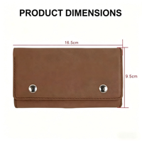 Étui personnalisable en cuir PU gravable au laser pour cartes et dés, avec logo sur mesure, idéal pour les soirées jeux et les voyages