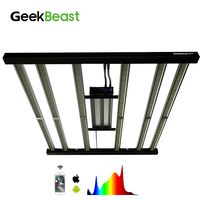 Nerd luz LM301H Geekbeast pro 630w espectro completo levou cresce a luz com uniformemente ppfd planta cresce a luz led para agricultura interior aria