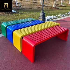 <span class=keywords><strong>Banc</strong></span> long en métal durable et à la mode moderne <span class=keywords><strong>banc</strong></span> <span class=keywords><strong>3</strong></span> <span class=keywords><strong>places</strong></span> coloré extérieur parc patio école et hôtel <span class=keywords><strong>banc</strong></span> siège - Product Image 4