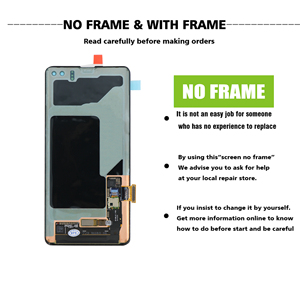 Écran tactile LCD SUPER AMOLED d'origine pour SAMSUNG S10 S10 Plus S10+ Remplacement de l'écran tactile avec remise à neuf d'origine - Product Image 2