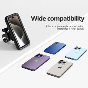 แผงหน้าปัดจักรยานไฟฟ้ากันฝนกันน้ำที่วางโทรศั<span class=keywords><strong>พ</strong></span>ท์มือถือแบบคงที่<span class=keywords><strong>พ</strong></span>ัดลมปรับความสูงได้คูลเลอร์ระบบติดตามอัจฉริยะ - Product Image 5