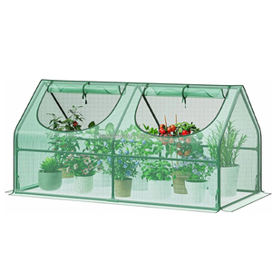 Invernadero Portátil para Jardín, Mini Invernadero Exterior, Cubierta para Plantas de PE Resistente a los Rayos UV, Estructura Metálica Moderna, Fácil de Montar, para Uso en el Patio Trasero - Product Image 1