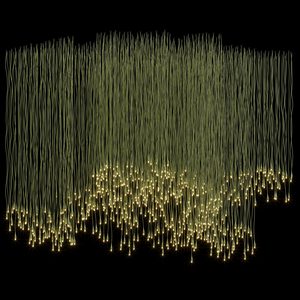 <span class=keywords><strong>Lustre</strong></span> LED en forme de goutte d'eau pour restaurant et mur végétal multicolore, <span class=keywords><strong>lustre</strong></span> moderne personnalisé - Product Image 3