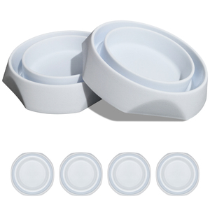 Trampa para Chinches de Cama, Paquete de 4 Unidades, Material PP, Almohadillas Antideslizantes y Recubrimiento Protector para Patas de Cama - Product Image 2