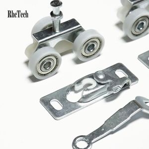 Rhetech ลูกกลิ้งประตู3ล้อแบบเลื่อนได้แบบเลื่อนได้สำหรับไม้ - Product Image 3