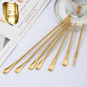 2026 Haushalts- und Küchenzubehör Cocktail-Rührstab Löffel mit Langem Griff Edelstahl Französischer Schneebesen Eierbeater - Product Image 4