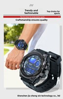 Jam Tangan Elektronik Plastik Digital Bercahaya Dial Besar Olahraga Fashion 2026 untuk Remaja Siswa SMA Unisex