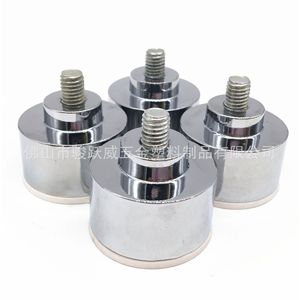 Pieds de meubles réglables en alliage de zinc, diamètre 38 mm, base stable en acier inoxydable pour table et chaise, installation facile - Product Image 2