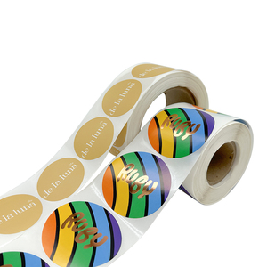 Adesivi Personalizzati con Logo all'Ingrosso, Etichette Adesive in Carta Texturizzata per Confezioni Regalo - Product Image 5